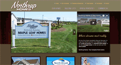 Desktop Screenshot of northruphomes.com